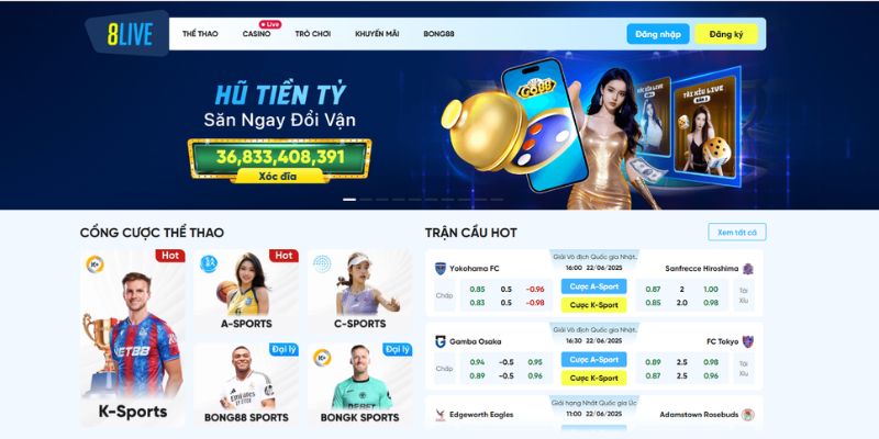 Tổng quan về thương hiệu cực hot 8LIVE 