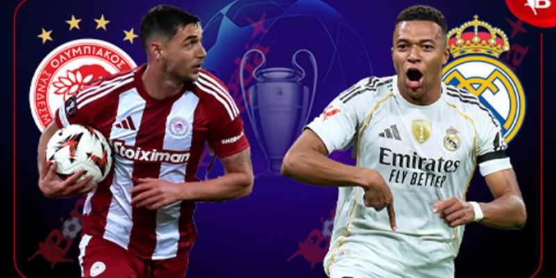 Nhận định Olympiakos vs Real Madrid Lúc 3h Ngày 27/11 - Vô Địch CLB Châu Âu